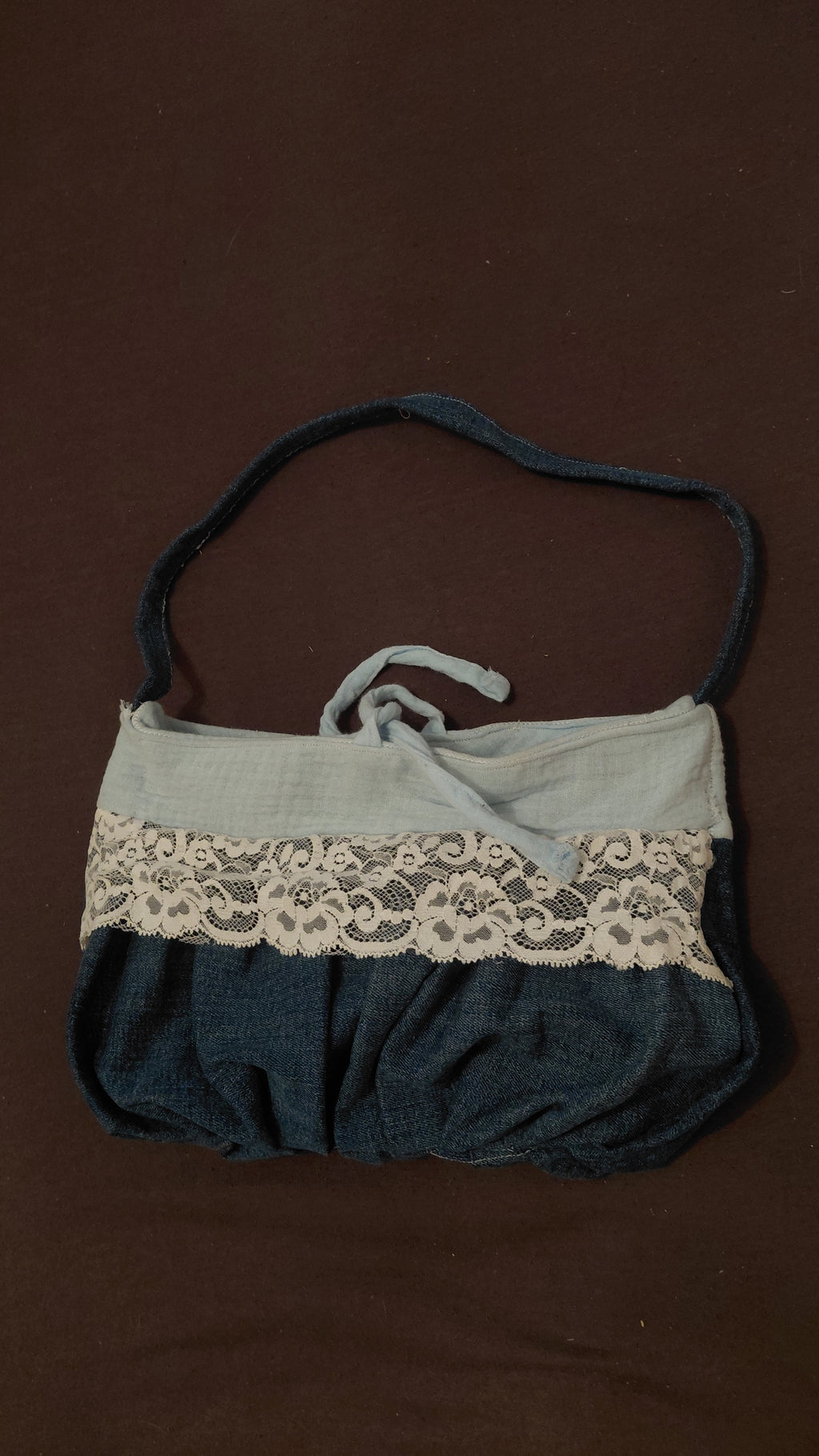 Sac Tulipe en jean | Prêt à envoyer