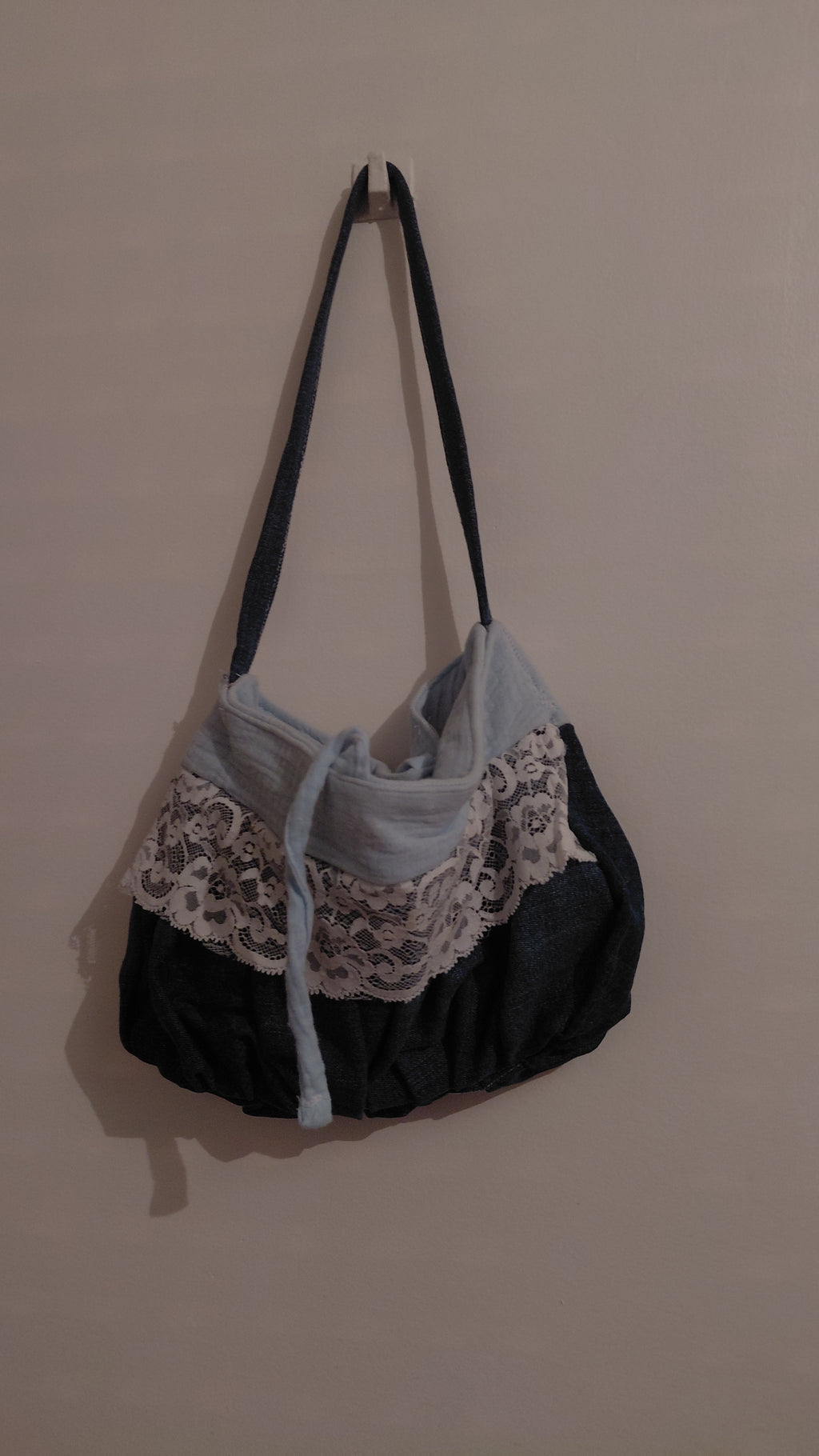 Sac Tulipe en jean | Prêt à envoyer